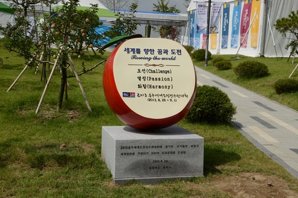 Chungju is famous for apples